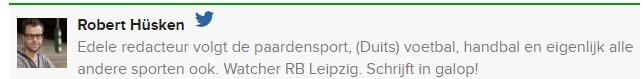 De enige club in de Bundesliga 2017/2018 is RB Leipzig.